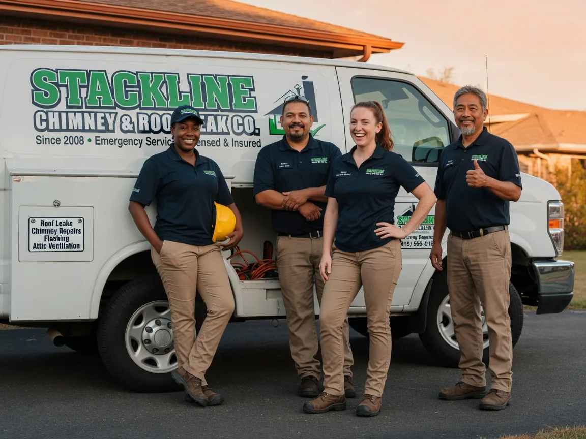 Chimney flashing repair company in Laurinburg, NC